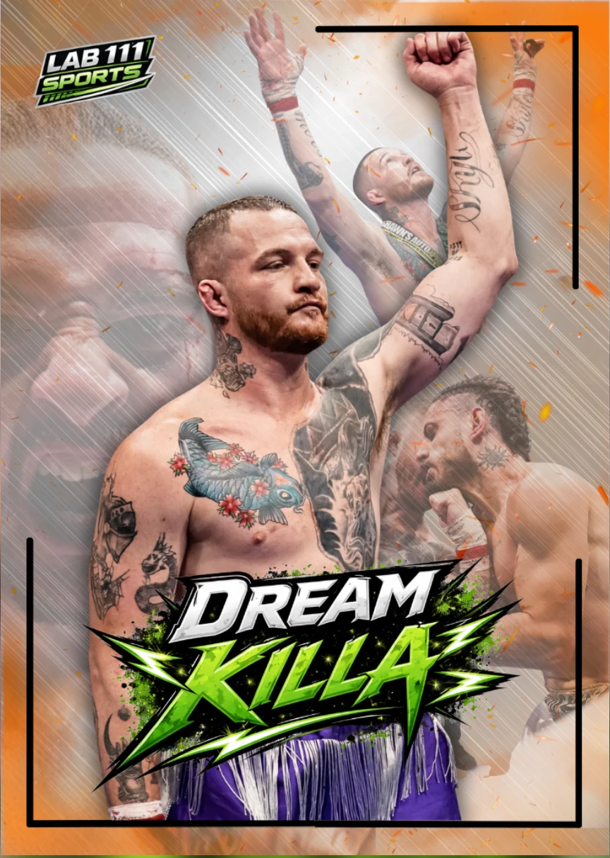 Austin DreamKilla Spivey trading card by Lab 111 Sports.